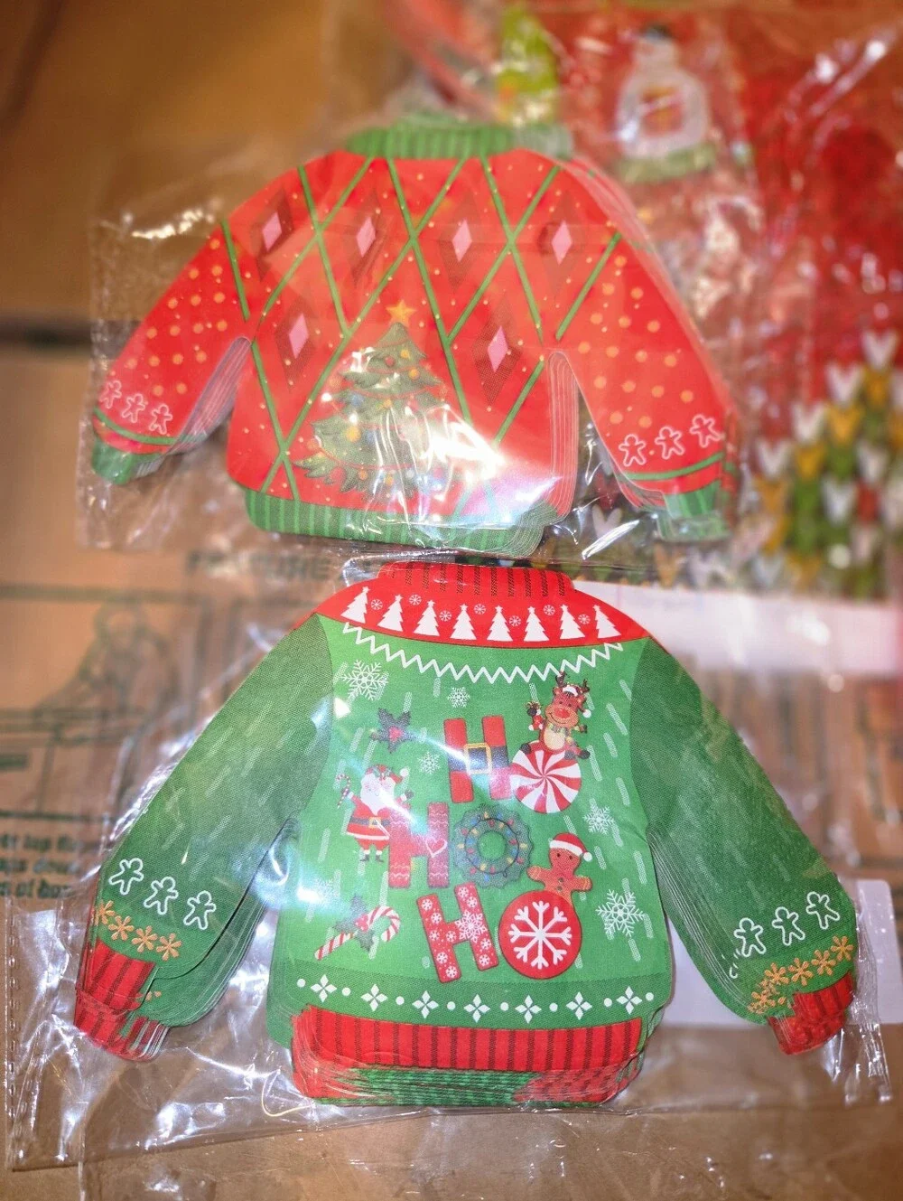 Holiday 'It's About to Get Ugly' Party Plates And More Party Pack-